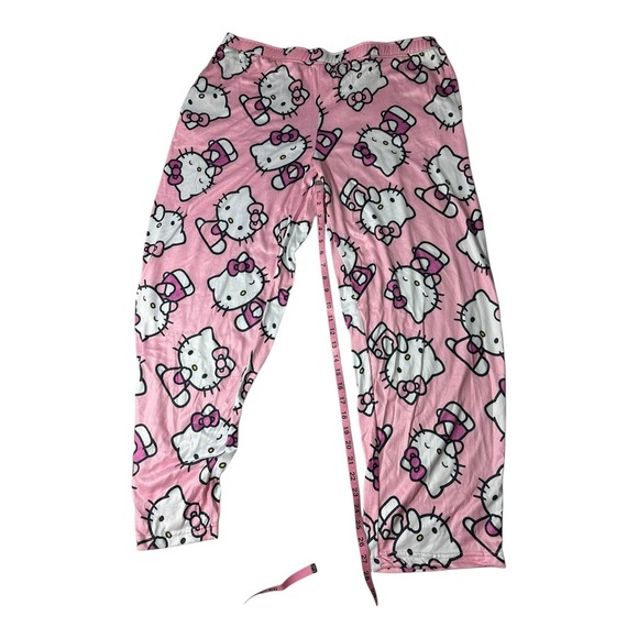 Hello Kitty Lounge Pajama Pants Womens XL Pink Sanrio Sleepwear Size XL - Picture 4 of 8